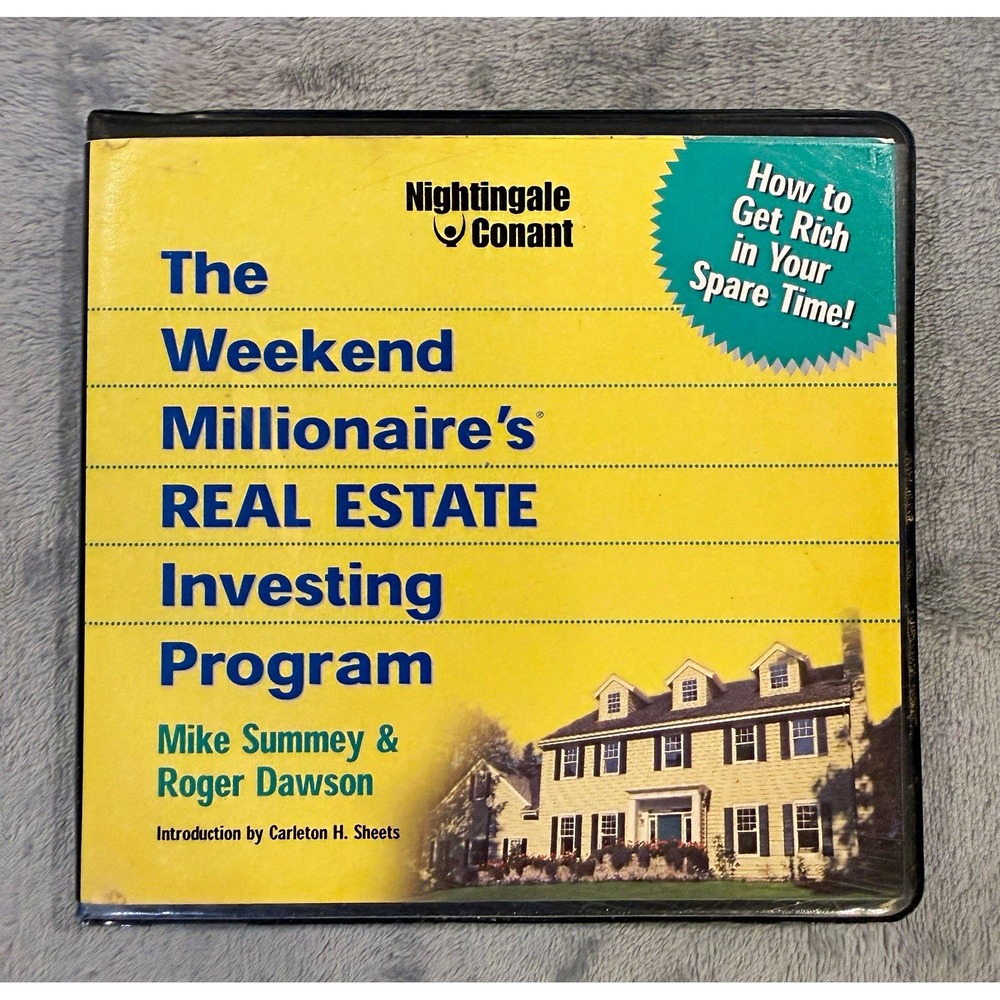 Weekend Millionaire Real Estate Investing Discs 5-8 Workbook CD-ROM 23750CD